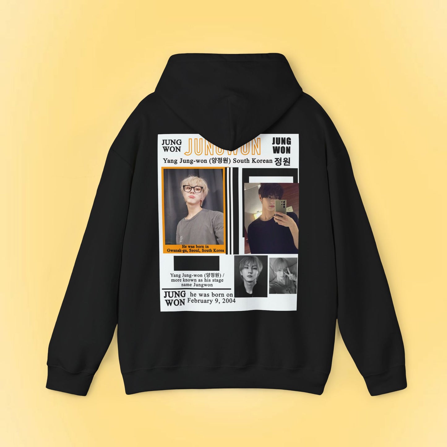 Jungwon Profile Hoodie