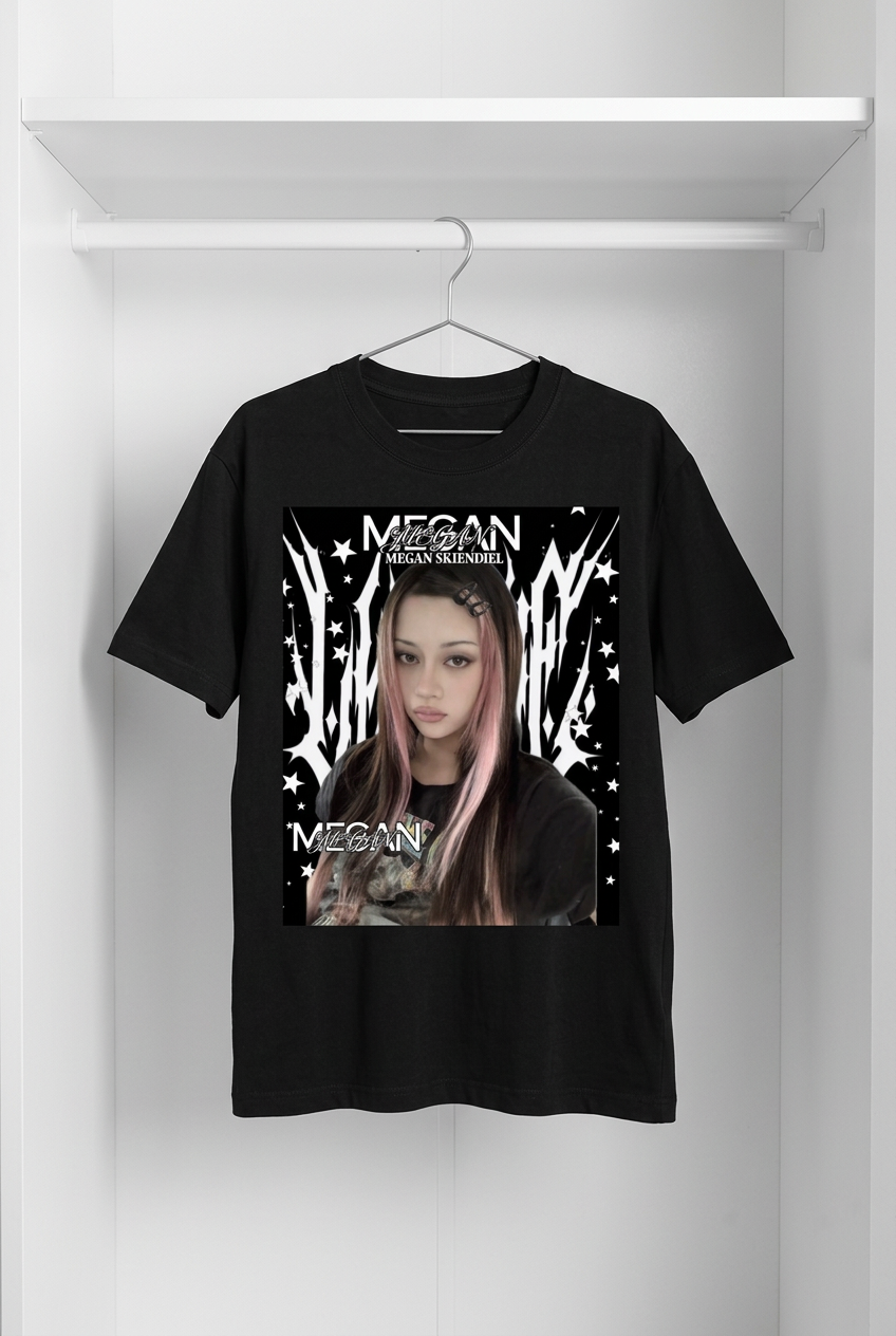 Megan Katseye Black T-Shirt