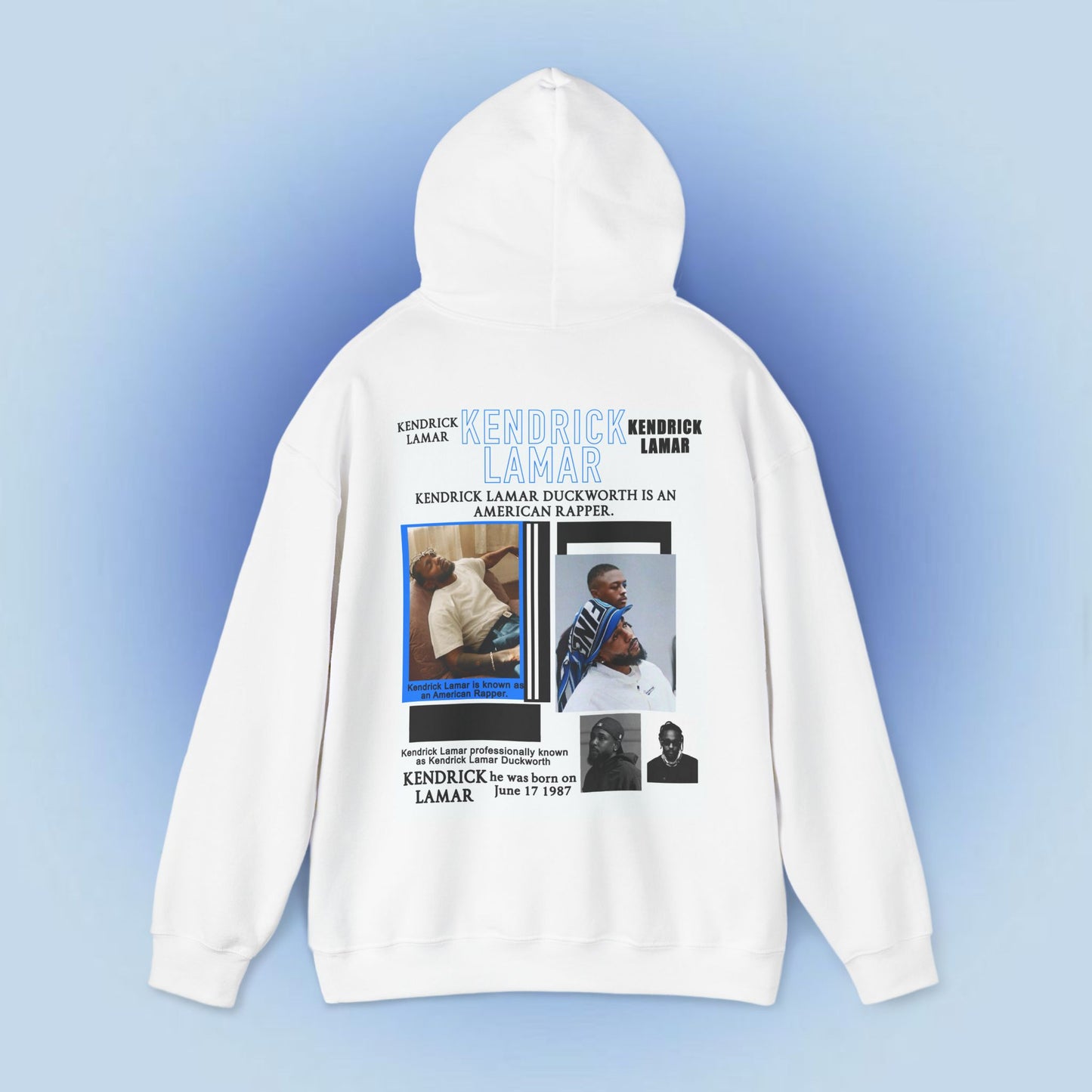 Kendrick Lamar Profile Hoodie