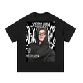 Yeonjun TXT Black Graphic T-Shirt