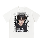 Soobin TXT White Graphic T-Shirt