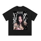 Jennie Blackpink Black Graphic T-Shirt