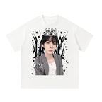 Jin BTS White Graphic T-Shirt