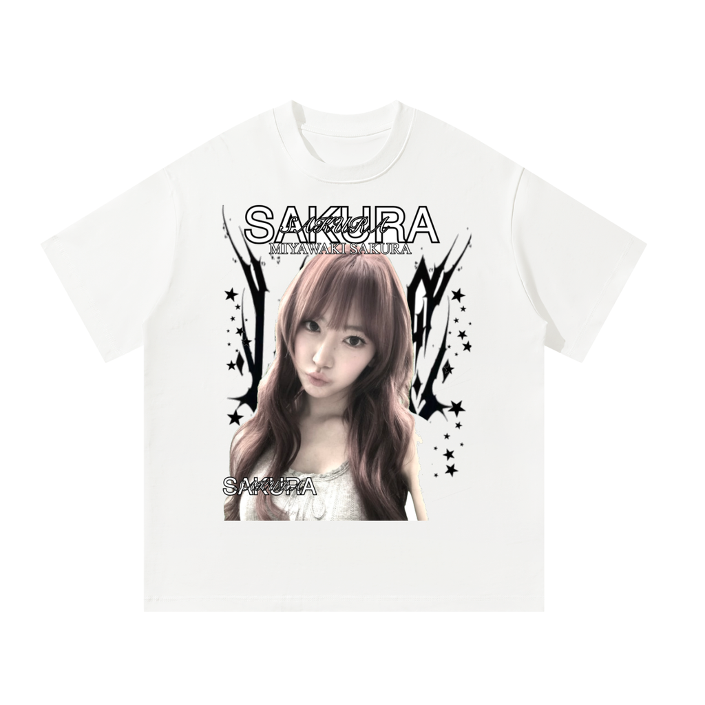 Sakura Lesserafim Graphic T-Shirt