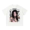 Jennie Blackpink White Graphic T-Shirt