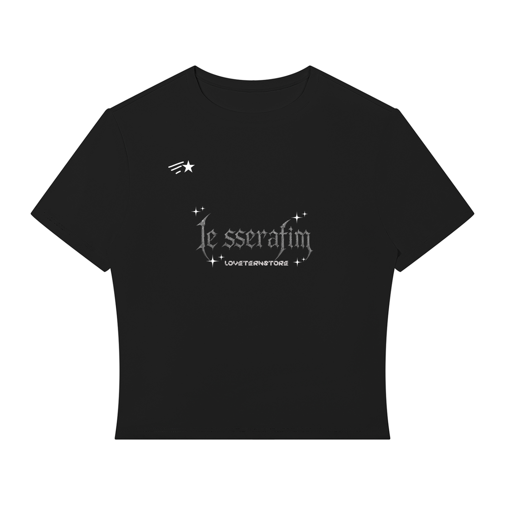 Lesserafim Crop T-Shirt