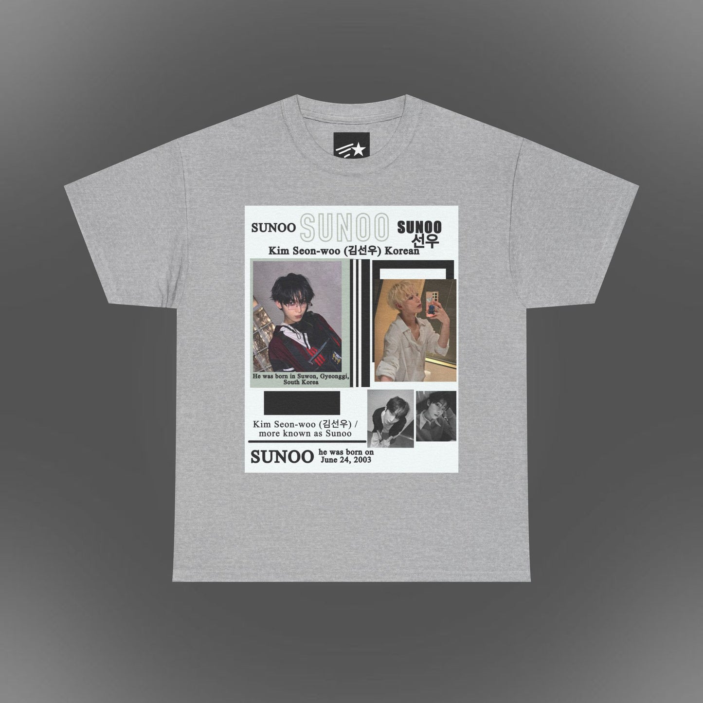 Sunoo Profile Tee