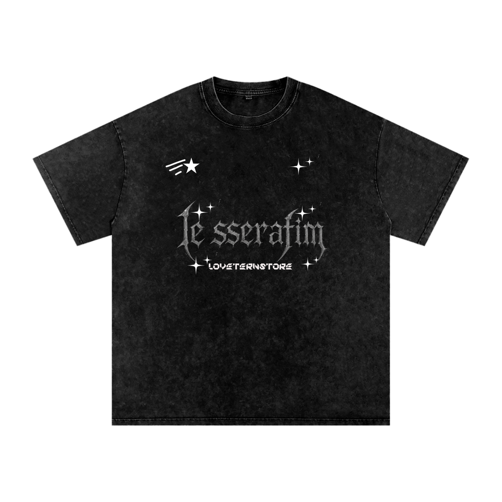 Le sserafim Worded T-Shirt