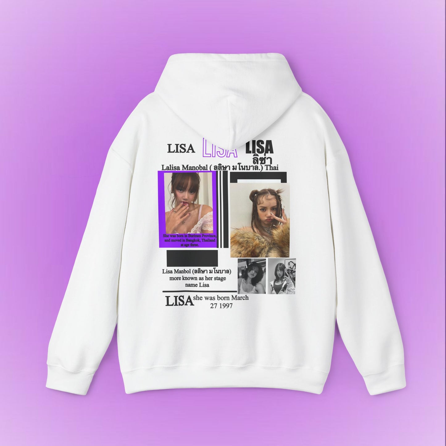 Lisa Profile Hoodie