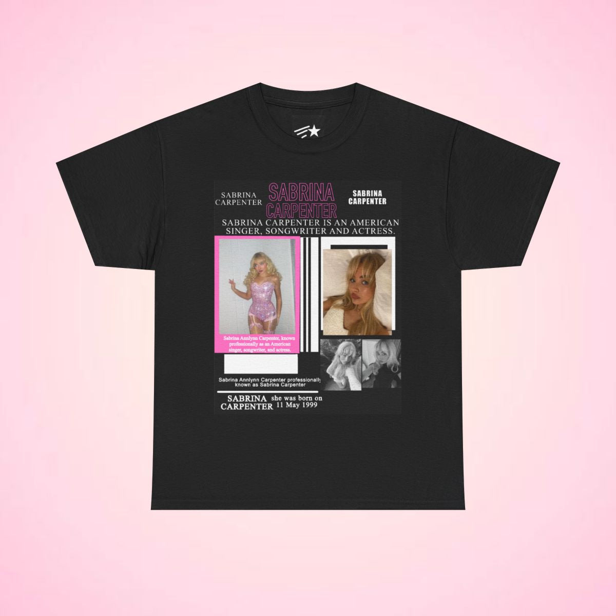 Sabrina Carpenter Profile Tee