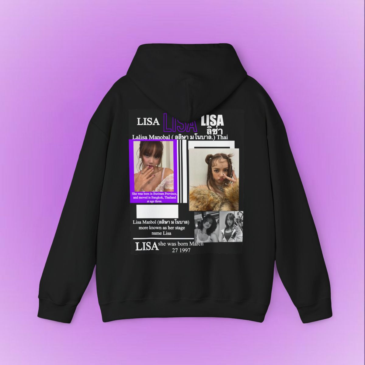 Lisa Profile Hoodie