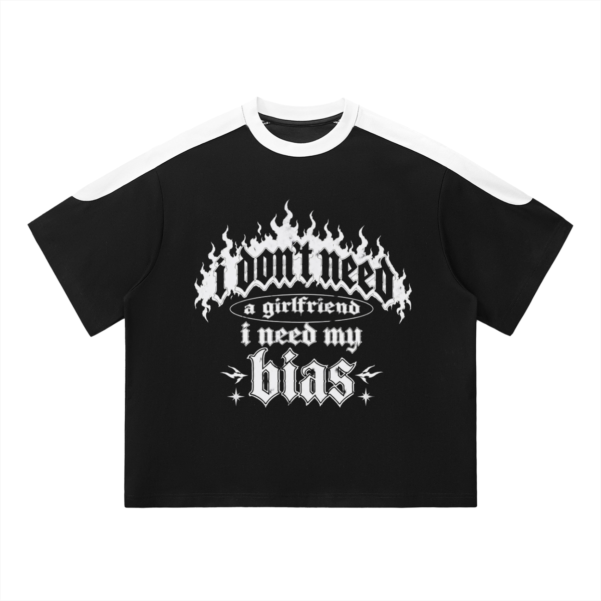 i don’t need a girlfriend i need my bias (black)