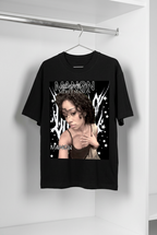 Manon Katseye Black Graphic T-Shirt