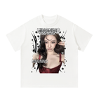 NingNing Aespa White Graphic T-Shirt