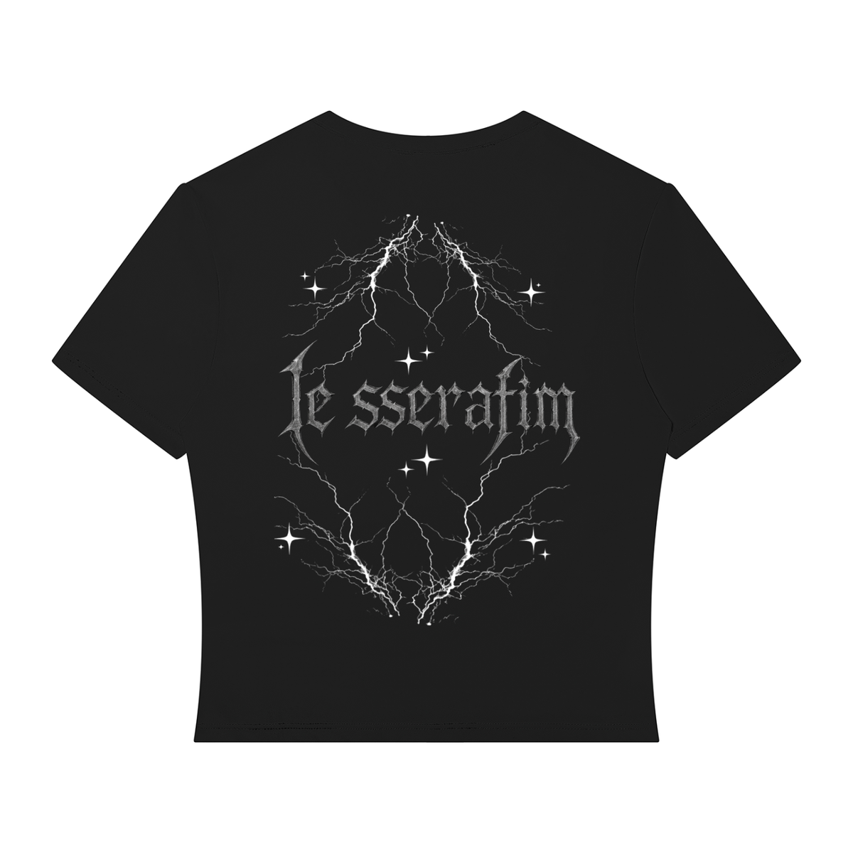 Lesserafim Crop T-Shirt