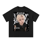Evan Black Graphic T-Shirt