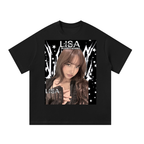 LISA Blackpink Black Graphic T-Shirt