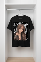 LISA Blackpink Black Graphic T-Shirt