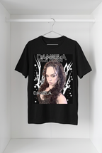 Daniela Katseye Black Graphic T-Shirt