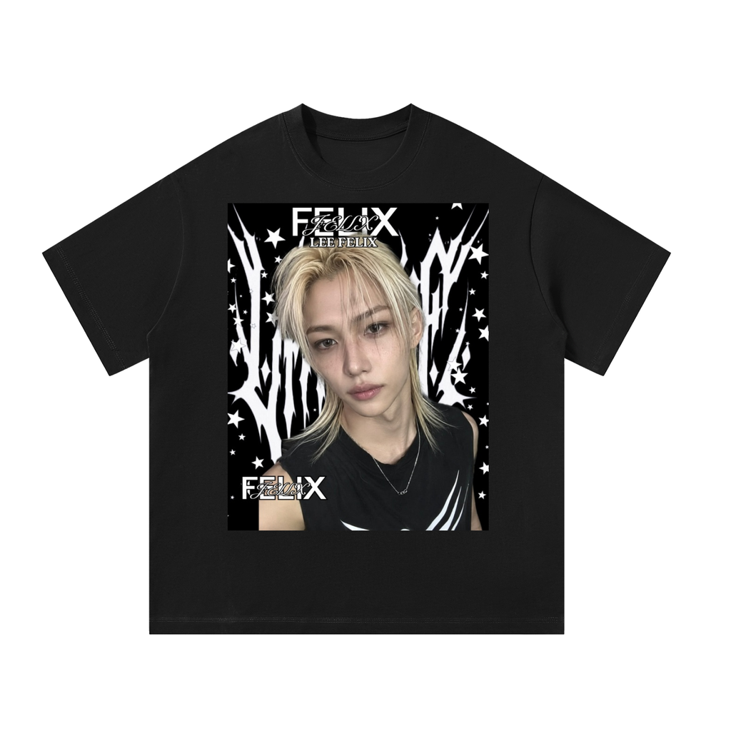 Felix  Stray Kids Black T-Shirt