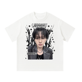 LeeKnow Stray Kids White Graphic T-Shirt