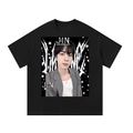 Jin BTS Black Graphic T-Shirt