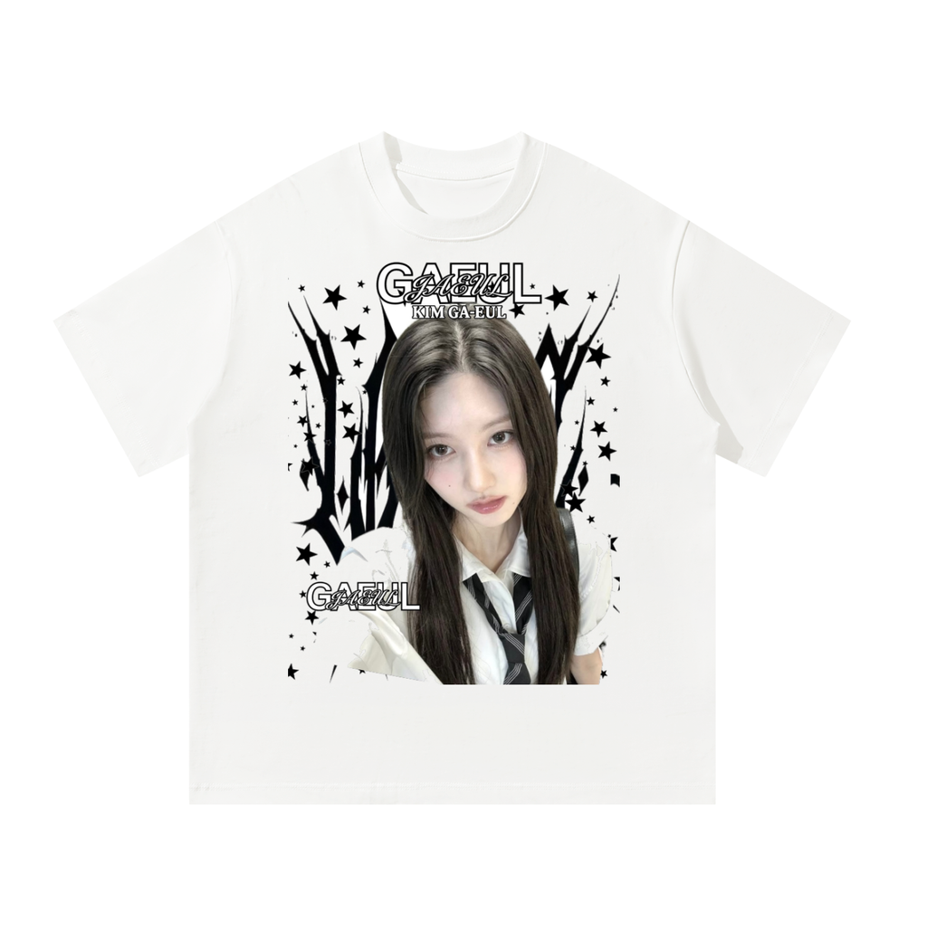 Gaeul IVE White Graphic T-Shirt