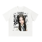 Gaeul IVE White Graphic T-Shirt