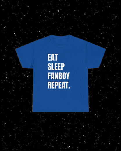 Eat, Sleep, Fanboy Repeat T-Shirt