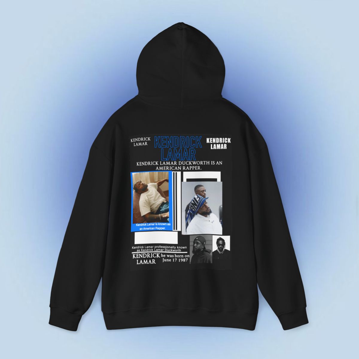 Kendrick Lamar Profile Hoodie